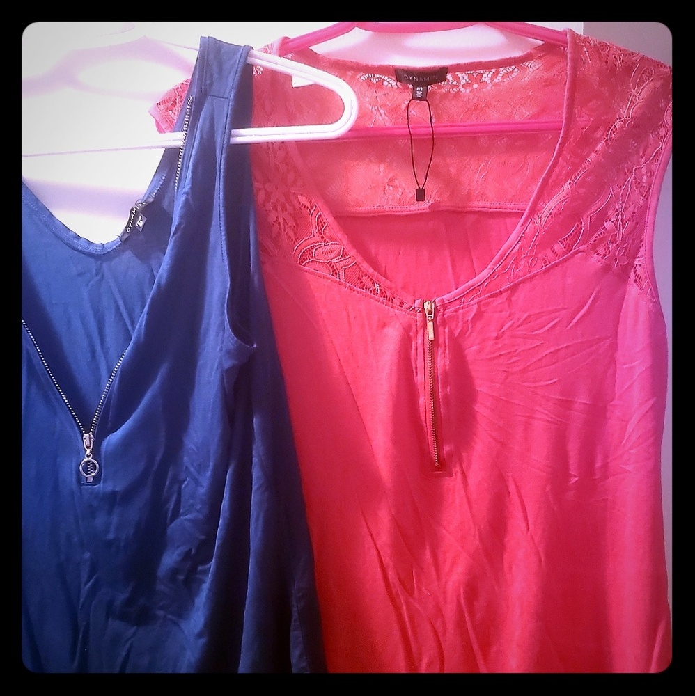 2 dynamite ladies shirts